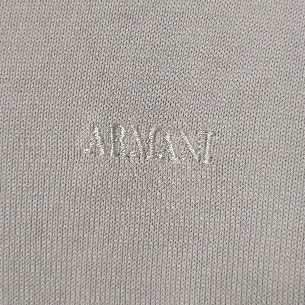 AUTH! Armani V neck Jumper Light Knit Sweater - Picture 5 of 11